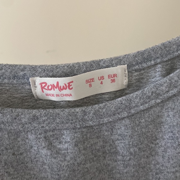 Romwe crop top - Picture 3 of 3